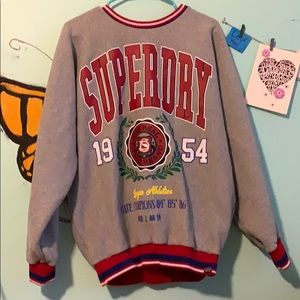 Women’s Oversized Superdry Crewneck